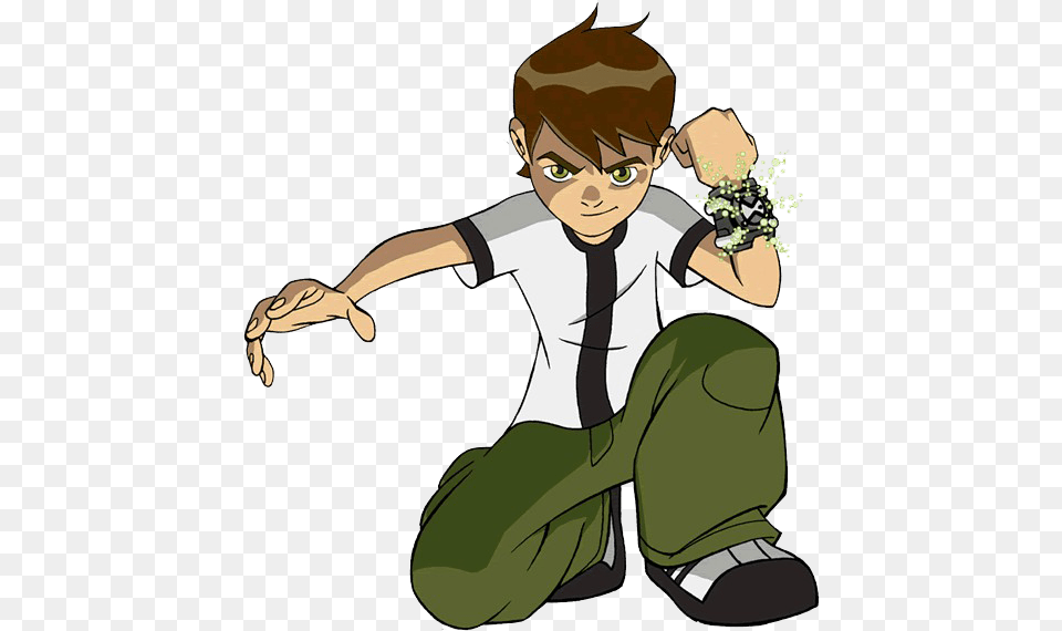 Thumb Ben 10 Cartoon Characters, Book, Comics, Publication, Person Png Image