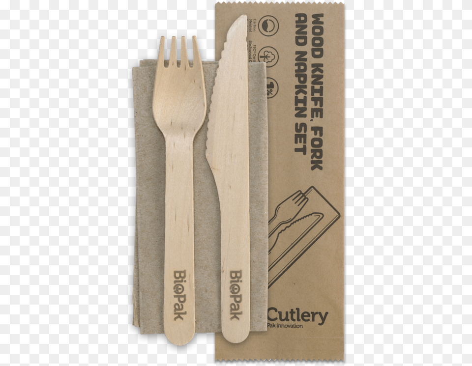 Thumb Image Biopak Knife Fork And Napkin Set, Cutlery, Spoon Png