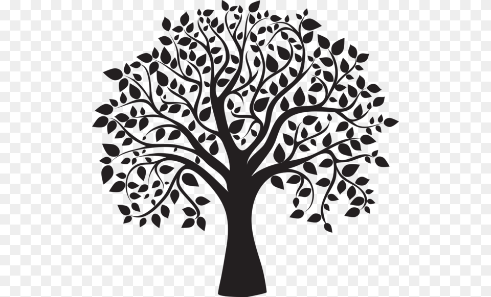 Thumb Image Black And White Tree Clipart, Art, Plant, Drawing, Chandelier Free Transparent Png