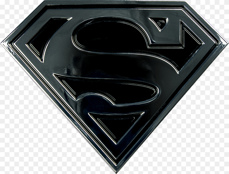 Thumb Image Black Superman Logo, Emblem, Symbol, Car, Transportation Png