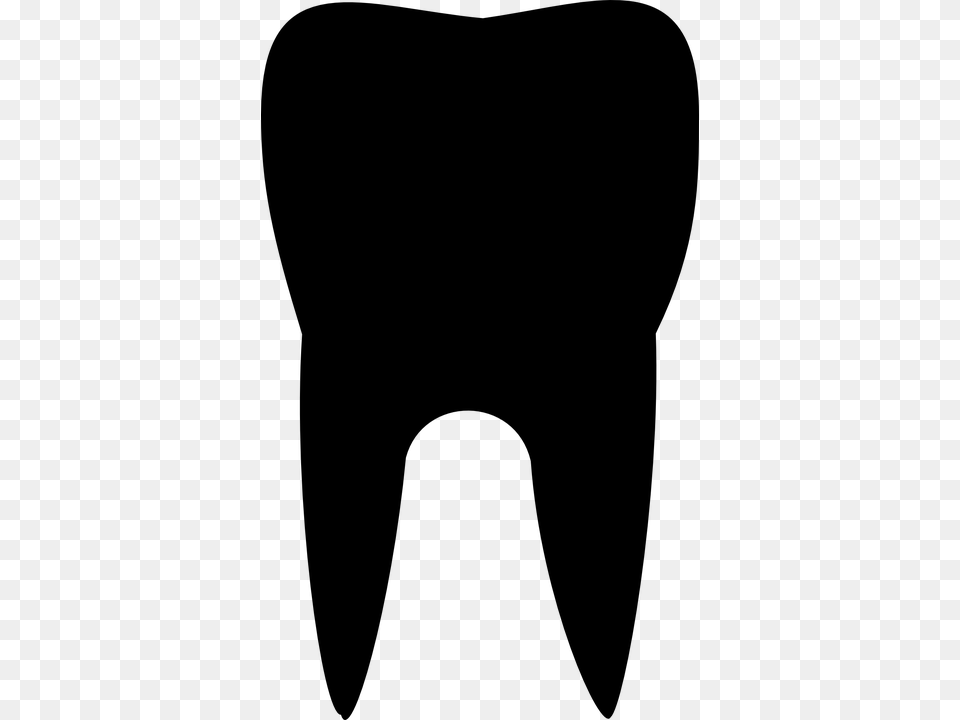 Thumb Image Black Tooth Clipart, Gray Free Png Download