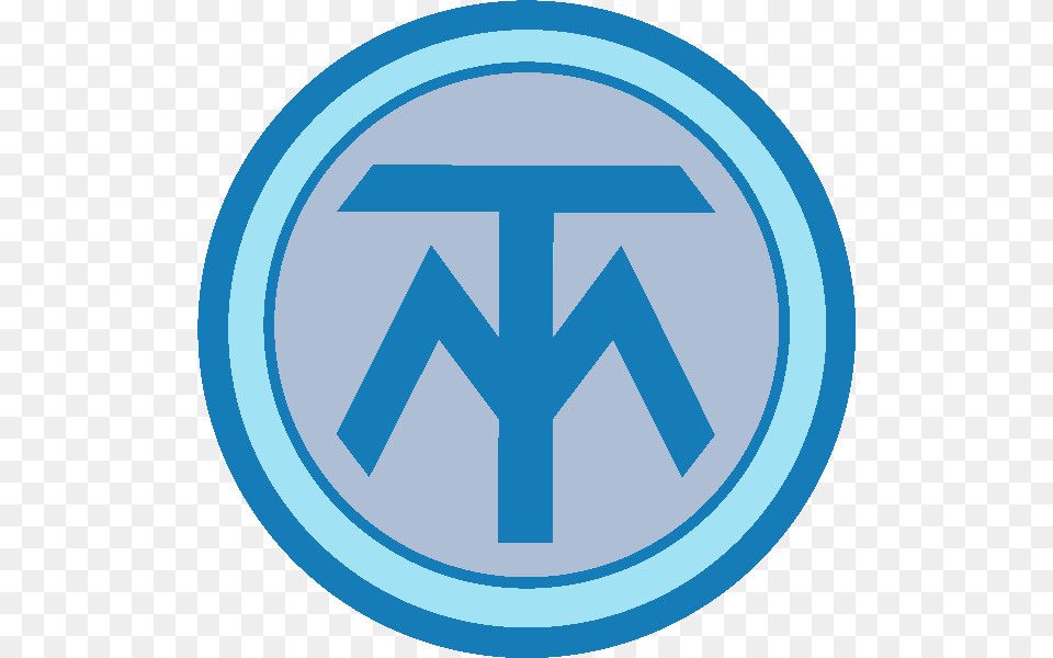 Thumb Image Blue Tm, Sign, Symbol, Disk, Road Sign Free Transparent Png