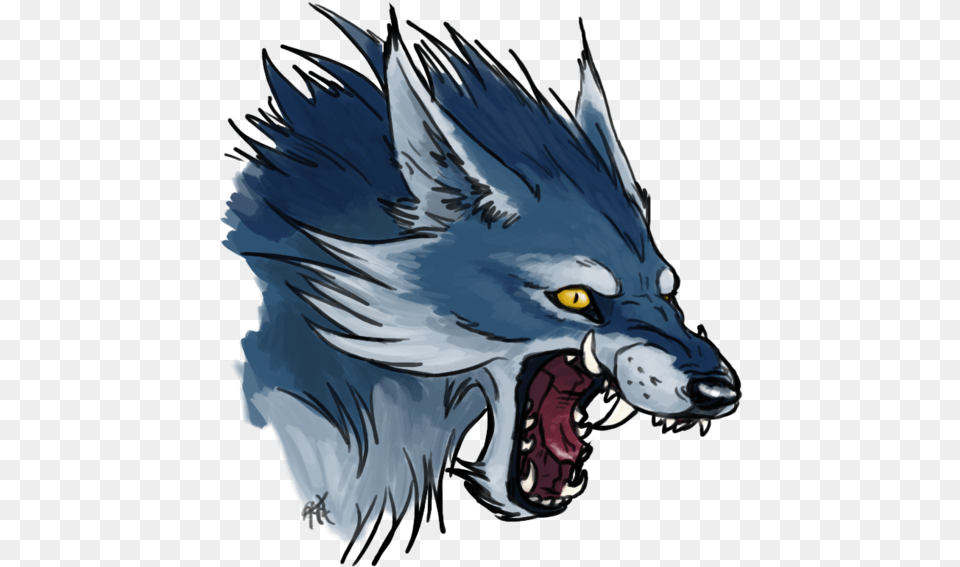 Thumb Image Blue Wolf Head, Animal, Mammal, Person Free Png