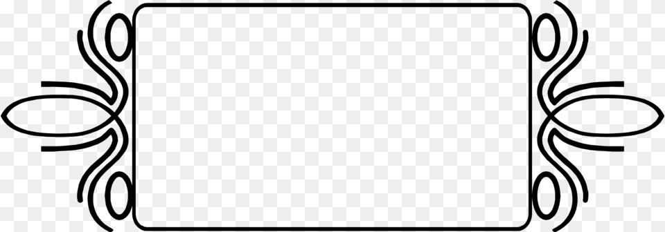 Thumb Border For Title, Gray Png Image