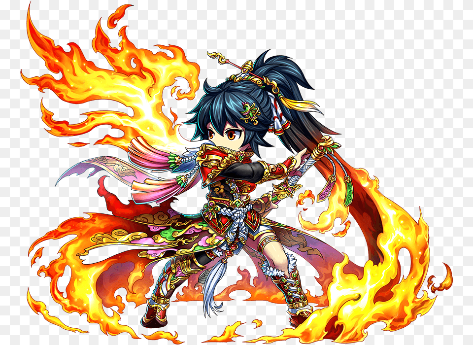 Thumb Image Brave Frontier Blazing Phoenix Feng, Adult, Person, Woman, Female Free Png