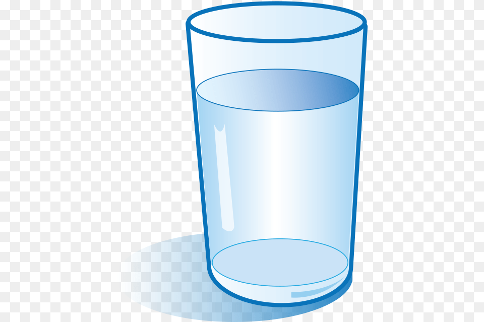 Thumb Image Cartoon Picture Of Water, Glass, Cylinder, Cup, Bottle Png