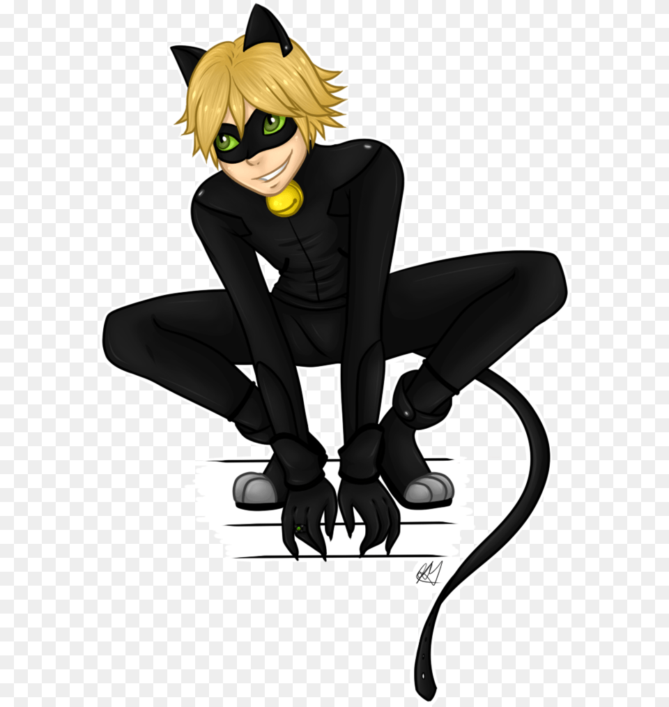 Thumb Image Cat Noir, Book, Comics, Publication, Adult Free Transparent Png