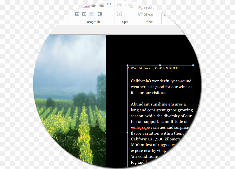 Thumb Image Circle, Agriculture, Countryside, Field, Nature Free Png Download