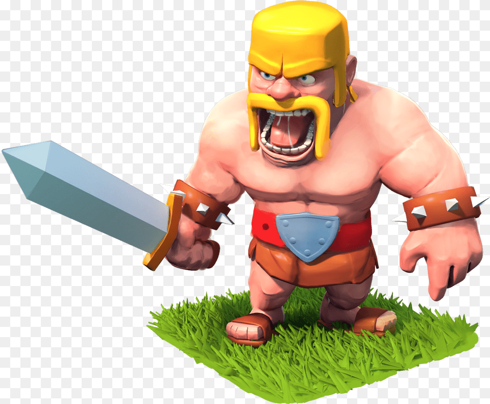 Thumb Image Clash Of Clans Barbarian Level, Baby, Person, Face, Head Free Transparent Png