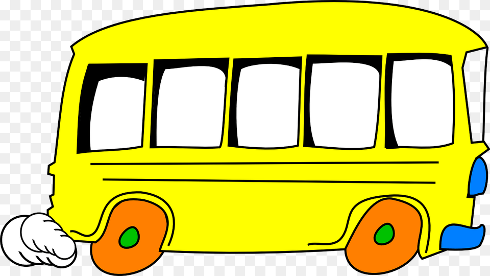 Thumb Clip Art Wheels On The Bus, Transportation, Vehicle, Car, School Bus Png Image