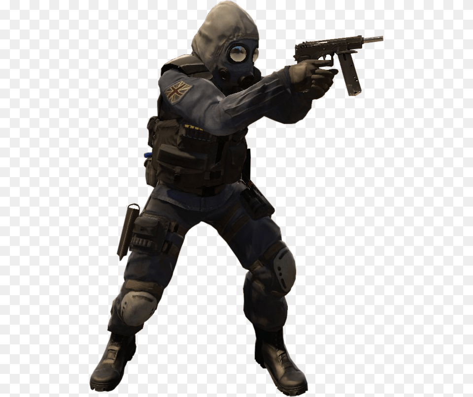 Thumb Csgo Ct Model Background, Person, Firearm, Weapon, Clothing Png Image