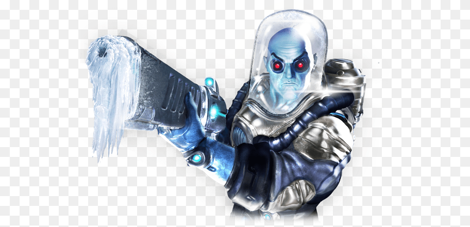 Thumb Dc Universe Online Mister Freeze, Ice, Person, Outdoors, Alien Png Image