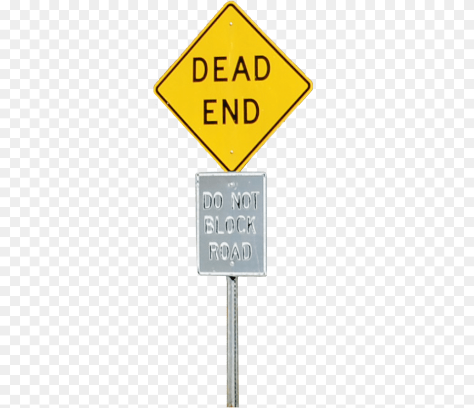 Thumb Image Dead End Road Sign, Road Sign, Symbol Free Transparent Png