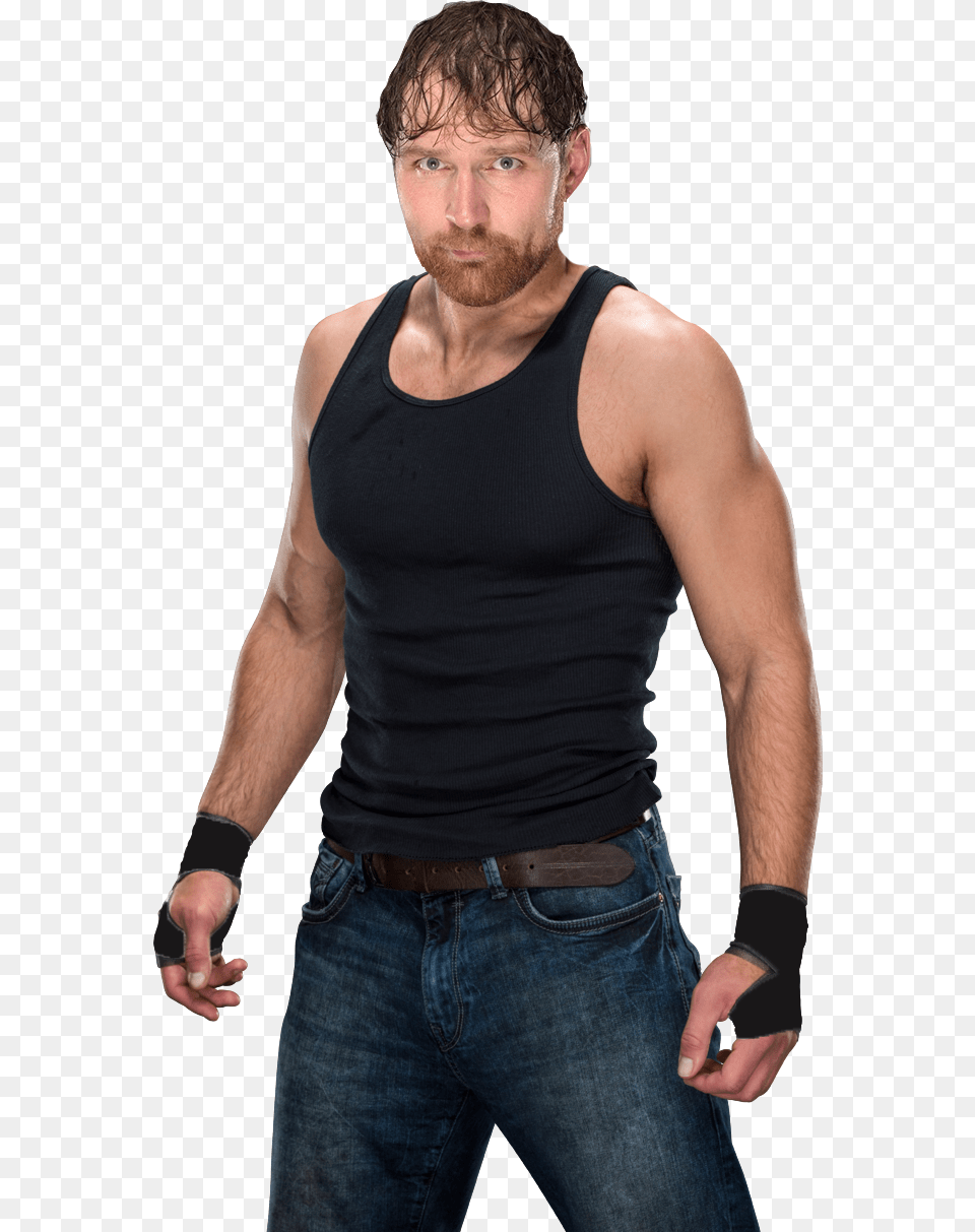 Thumb Dean Ambrose, Undershirt, Jeans, Clothing, Pants Png Image