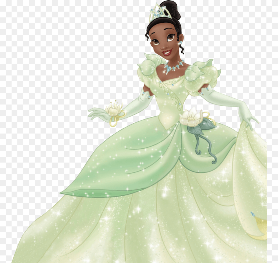 Thumb Image Disney Princess Deluxe Gowns, Figurine, Clothing, Dress, Wedding Free Png Download