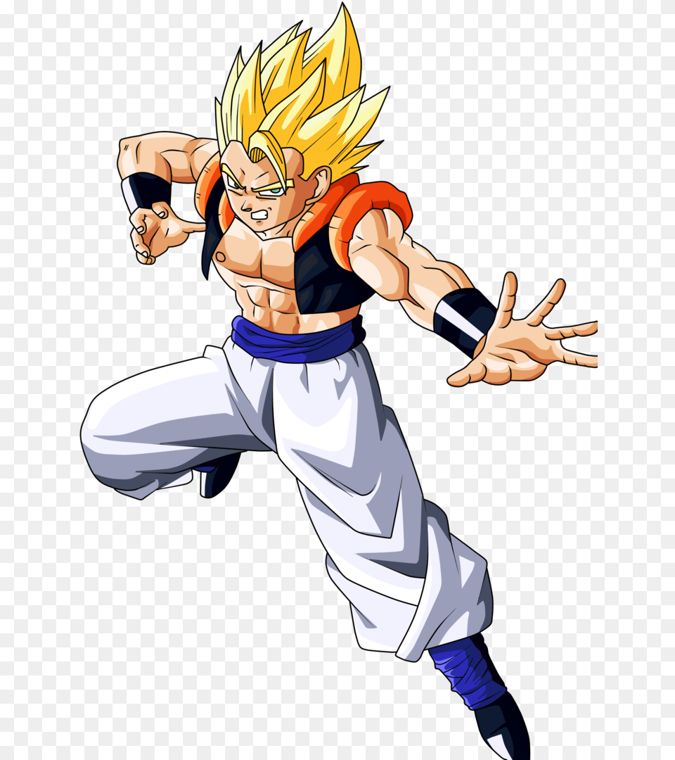 Thumb Image Dragon Ball Z Gogeta Super Saiyan, Book, Comics, Publication, Person Free Transparent Png