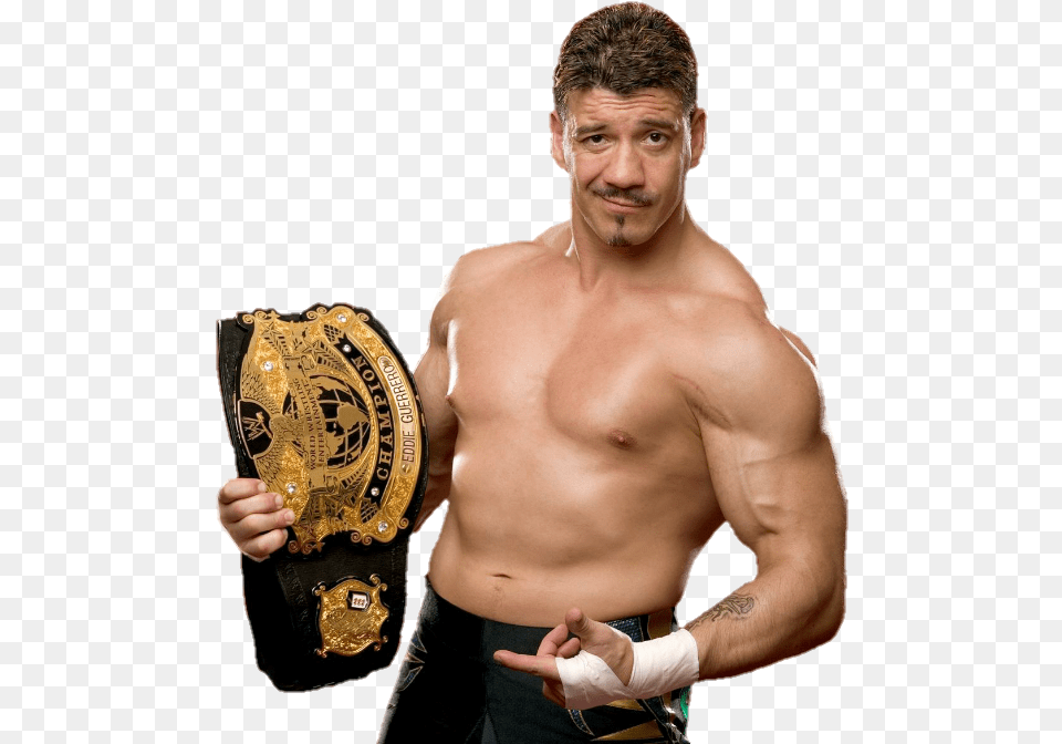 Thumb Image Eddie Guerrero Wwe Champion, Person, Hand, Finger, Body Part Png