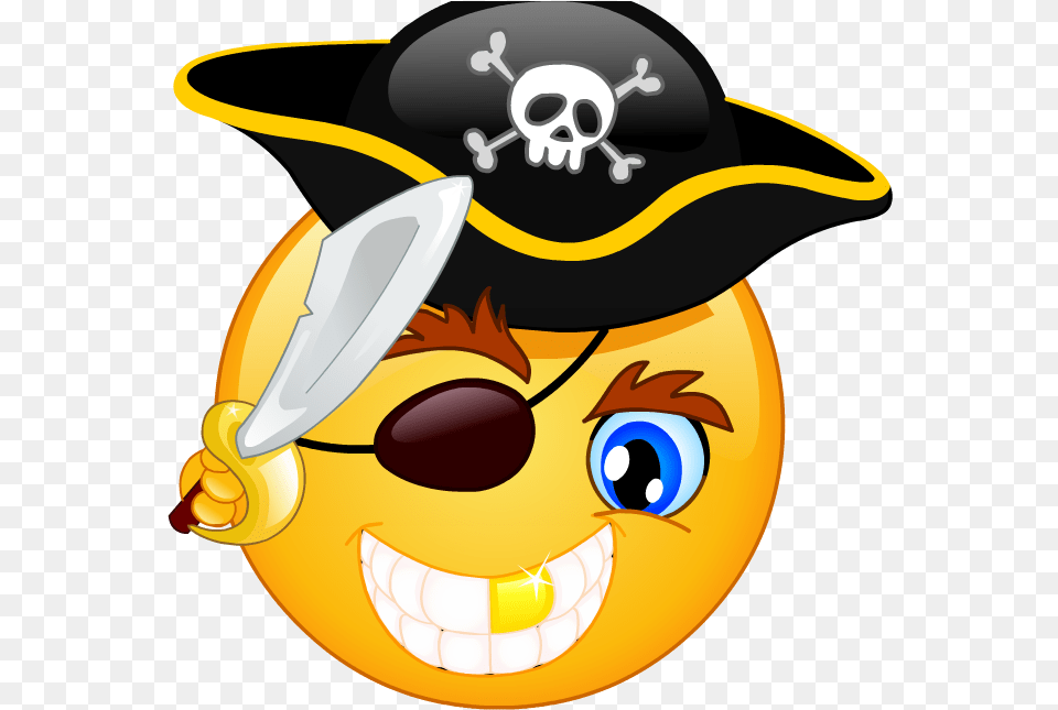 Thumb Image Emoticone Pirate, Person Free Transparent Png