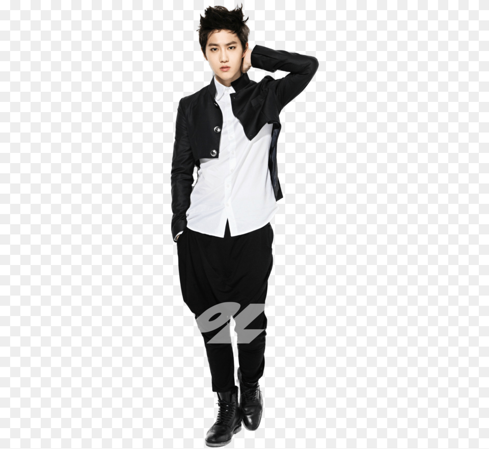 Thumb Image Exo Suho Cool, Accessories, Suit, Sleeve, Long Sleeve Free Png