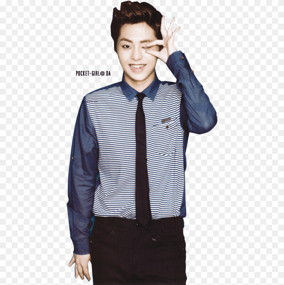 Thumb Image Exo Xiumin Transparent Background, Accessories, Sleeve, Shirt, Necktie Png