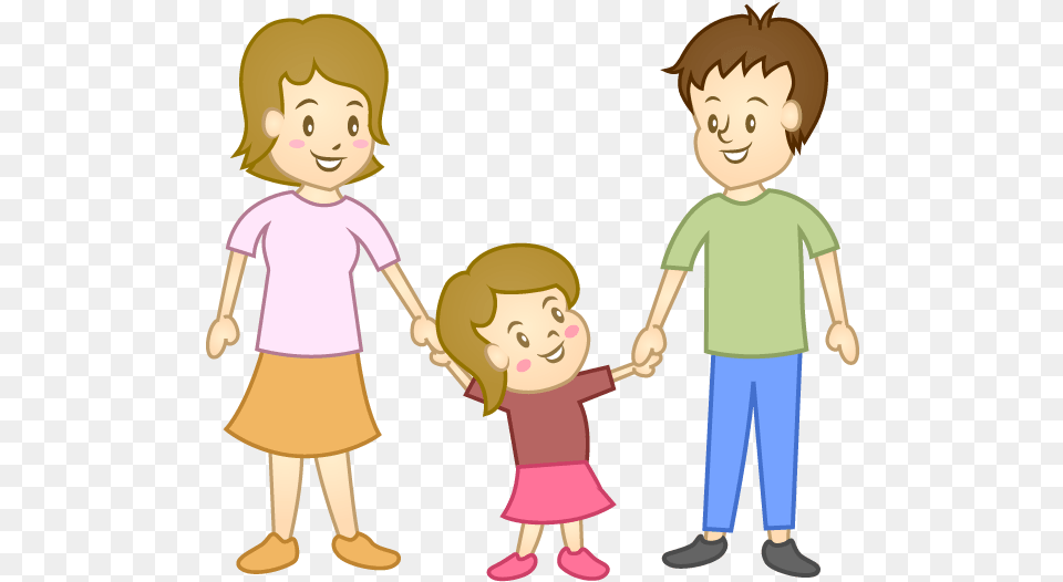 Thumb Image Family Of 3 Cartoon, Baby, Person, Male, Boy Png
