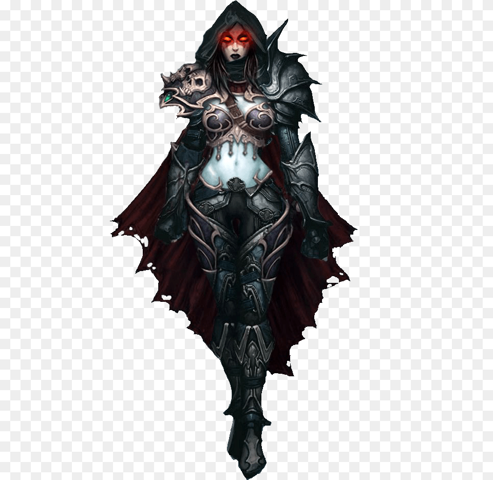 Thumb Image Female Demon Hunter Diablo, Adult, Wedding, Person, Knight Free Png Download