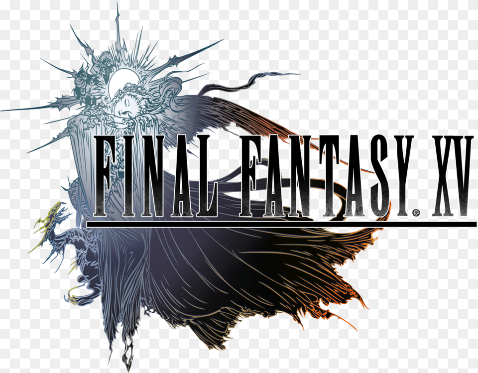 Thumb Final Fantasy Xv Logo Transparent, Art, Graphics, Outdoors, Architecture Png Image