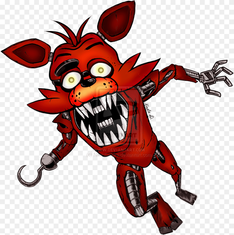 Thumb Five Nights And Freddy39s Foxy, Book, Comics, Publication, Electronics Png Image