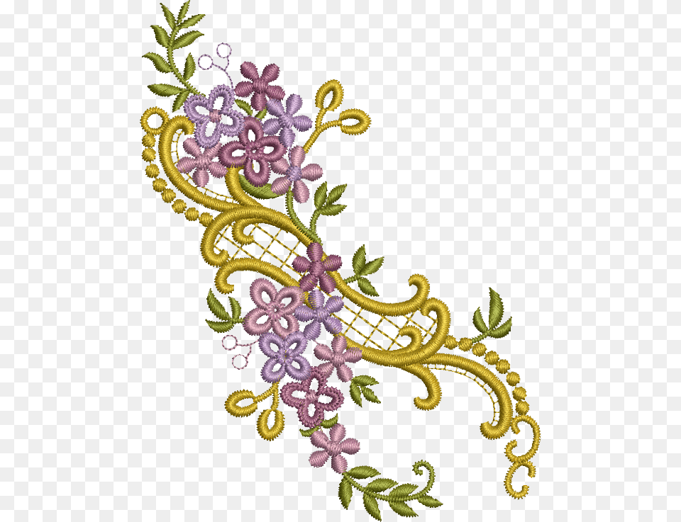 Thumb Image Floral Embroidery Designs, Pattern, Plant, Stitch, Art Free Transparent Png