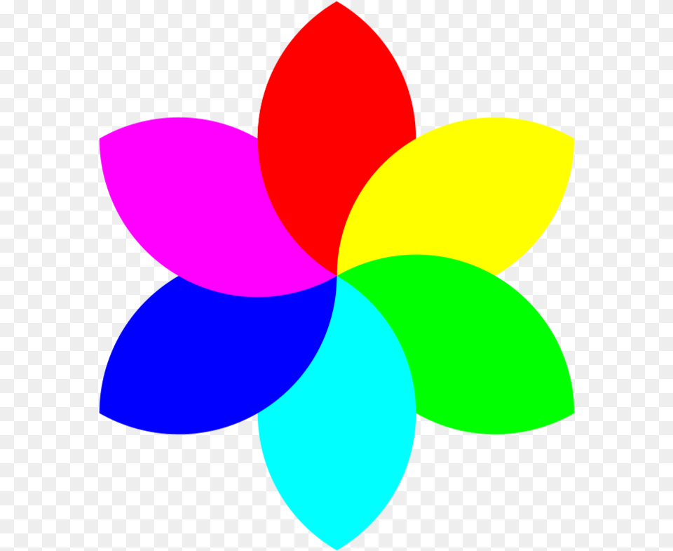 Thumb Image Flower Color Wheel Drawing, Art, Graphics, Pattern Free Png Download