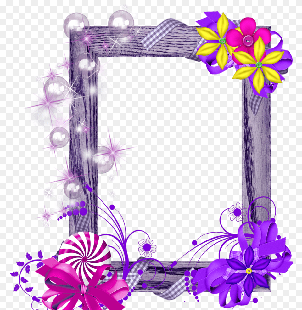 Thumb Frame Photoscape Download, Purple, Art, Floral Design, Graphics Png Image