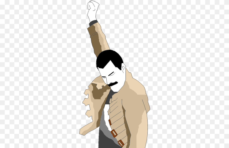 Thumb Image Freddie Mercury Clip Art, Adult, Man, Male, Person Free Transparent Png