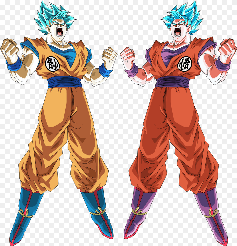 Thumb Image Goku Ssjb Kaioken, Book, Clothing, Comics, Costume Free Png Download