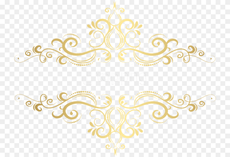Thumb Image Gold Decorative Elements Decorative Clipart, Art, Floral Design, Graphics, Pattern Free Png