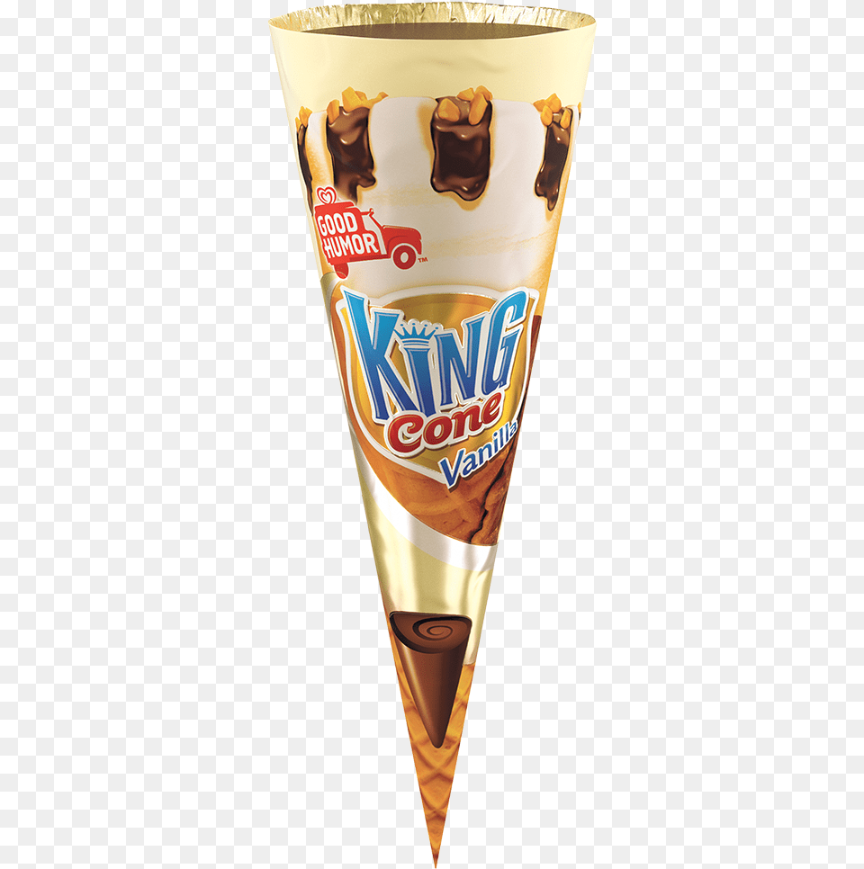 Thumb Image Good Humor King Cone Vanilla, Cream, Dessert, Food, Ice Cream Free Png