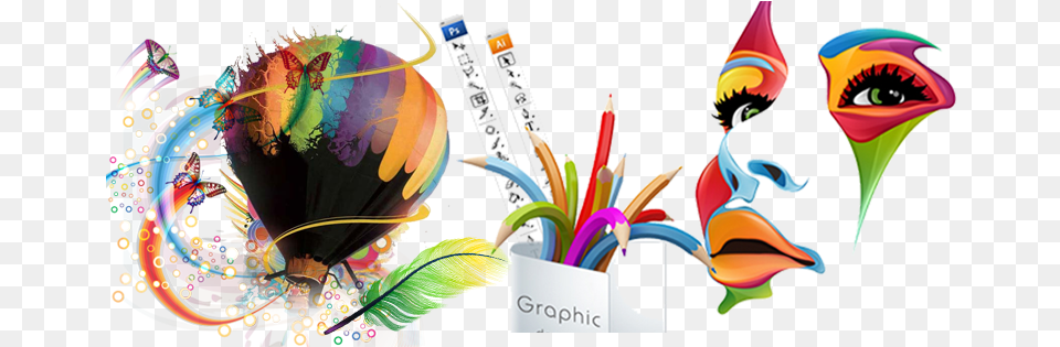 Thumb Image Graphic Design Pic, Art, Graphics, Collage, Baby Free Png Download