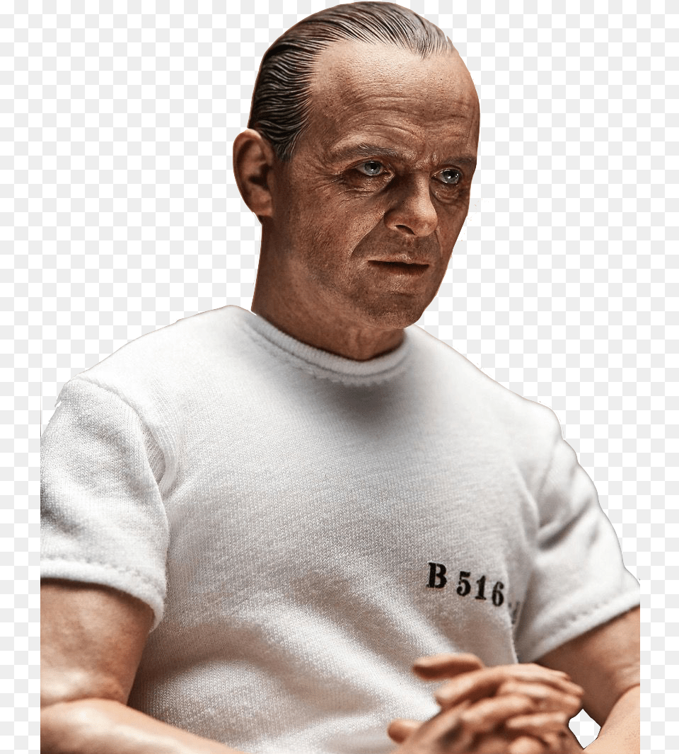 Thumb Image Hannibal Lecter Doll Head, T-shirt, Portrait, Photography, Person Free Png Download