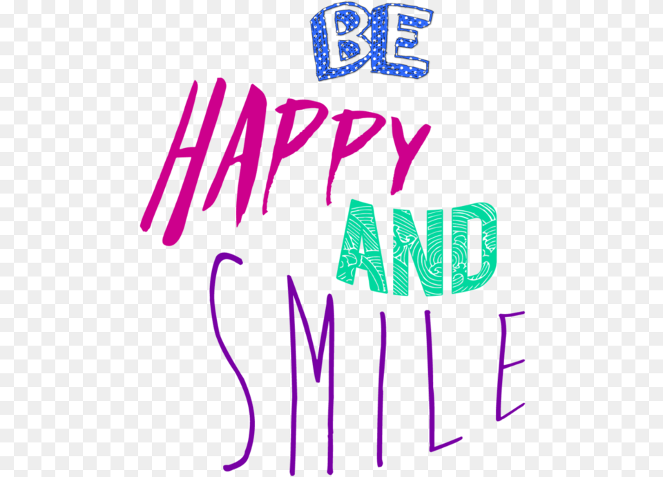 Thumb Image Happy And Smile, Text, Art, Light Free Png Download