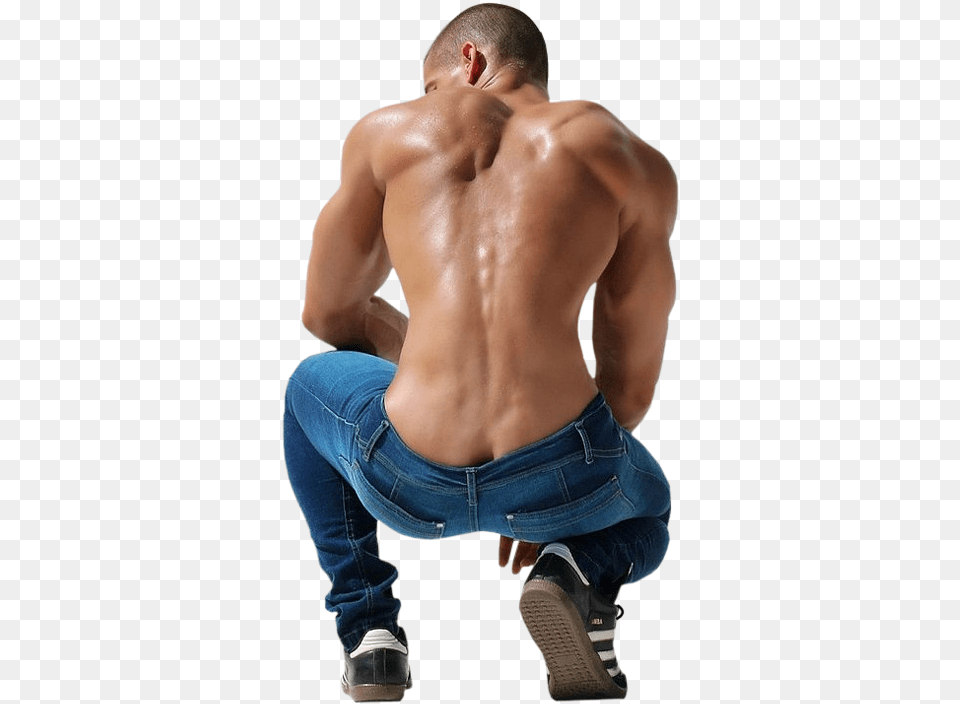 Thumb Image Hombres Guapos En, Back, Body Part, Person, Adult Free Png Download