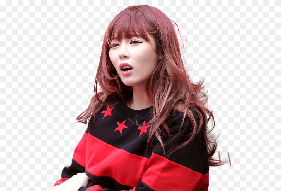 Thumb Image Hyuna Red Hair, Child, Photography, Person, Head Png