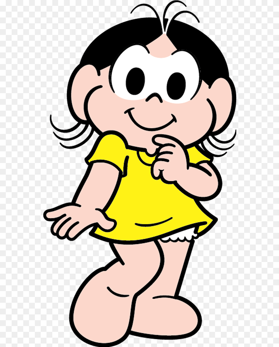 Thumb Imagens De Magali Da Turma Da Mnica, Baby, Cartoon, Person, Face Png Image