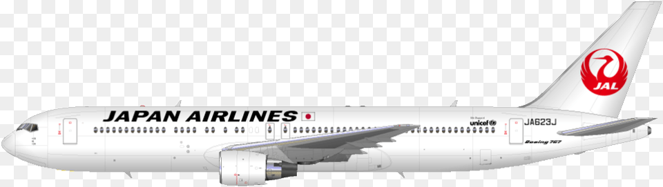 Thumb Image Japan Airlines Plane, Aircraft, Airliner, Airplane, Transportation Free Png Download