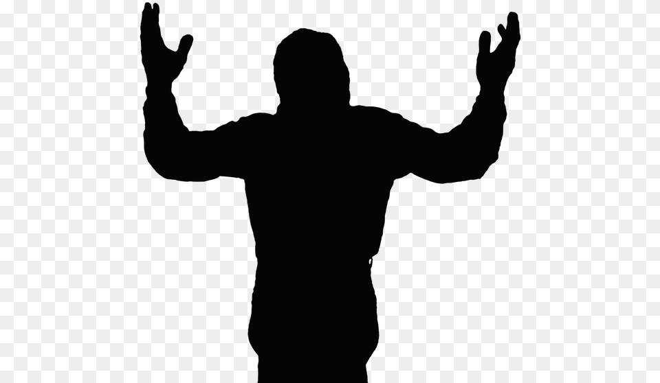 Thumb Image Jazz Hands Silhouette, Clothing, T-shirt Free Transparent Png