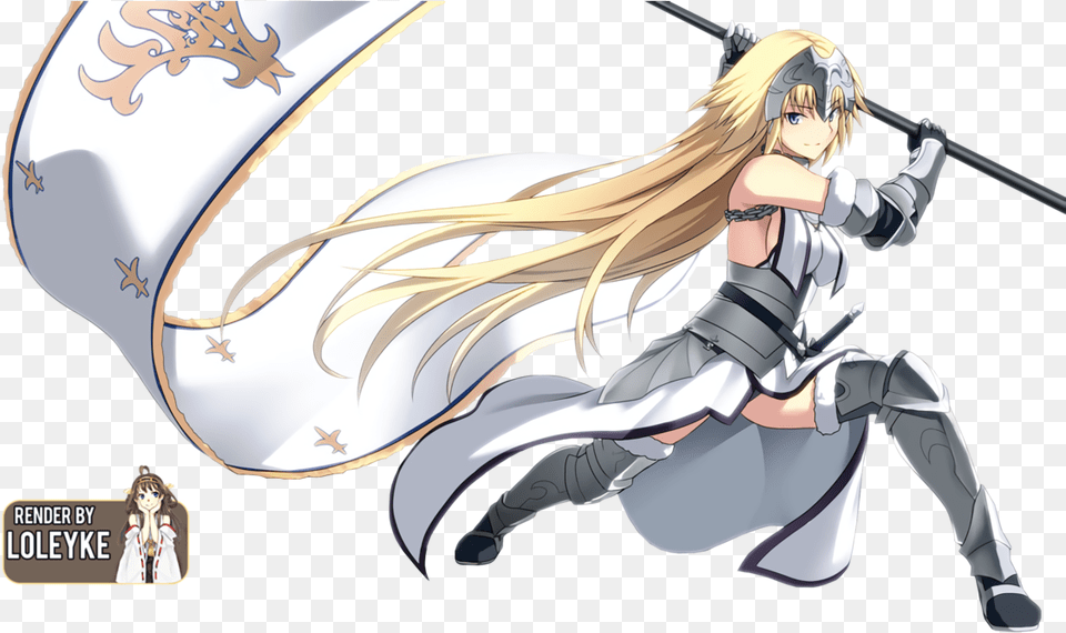 Thumb Image Jeanne D Arc Fate Render, Book, Comics, Publication, Adult Free Png Download