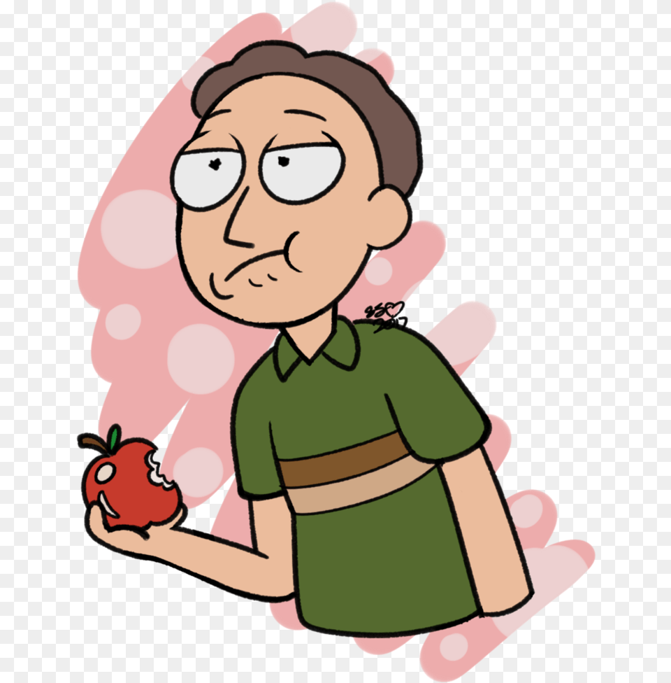Thumb Image Jerry Rick And Morty Fanart, Baby, Person, Face, Head Png