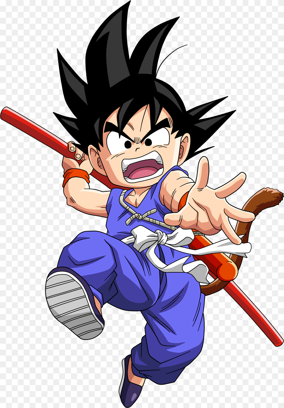 Thumb Image Kid Goku, Book, Comics, Publication, Baby Free Png