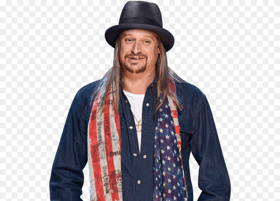 Thumb Image Kid Rock Transparent, Sun Hat, Clothing, Hat, Scarf Png