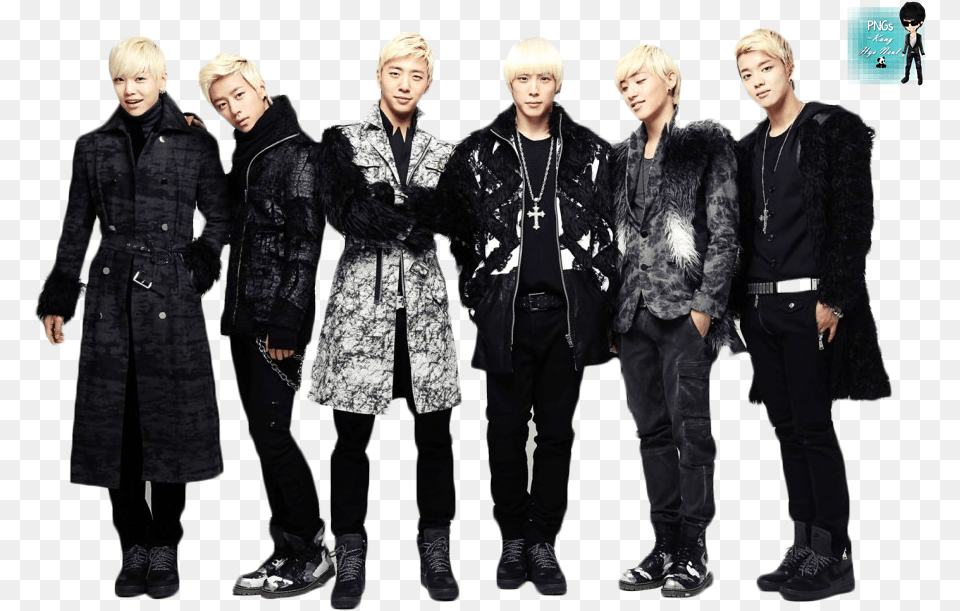 Thumb Image Korean Kpop Boy Band, Clothing, Coat, Jacket, Adult Png