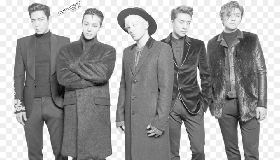 Thumb Image Kpop Big Bang, Clothing, Coat, Jacket, Adult Png