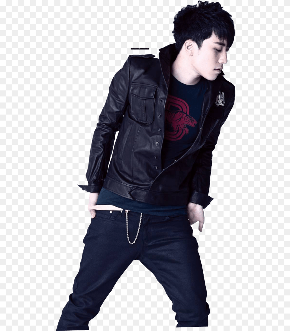 Thumb Image Kpop Bigbang Seungri Quotes, Jacket, Clothing, Coat, Pants Free Png